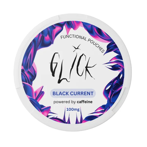 Glick Black Currant caffeine pouches