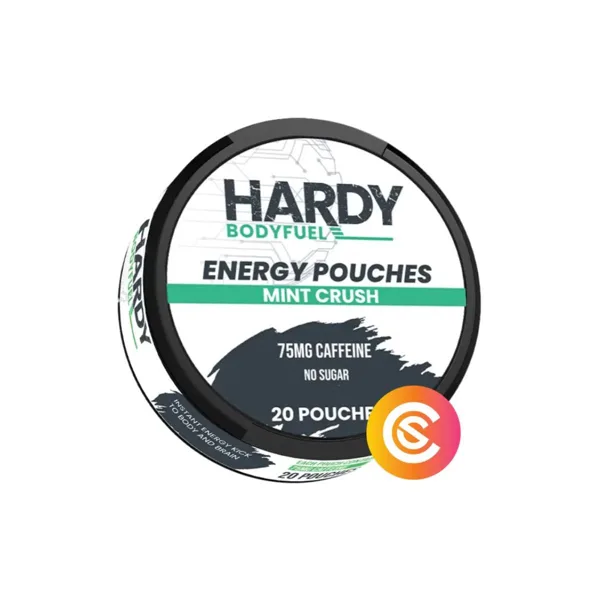 Hardy Energy Mint Crush caffeine pouches