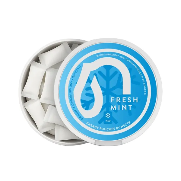 Nectr Fresh Mint caffeine pouches