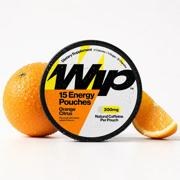 WIP Orange Citrus caffeine pouches